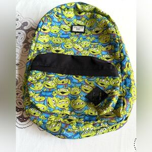 Vans Toy Story Backpack Aliens with Hidden Buzz Lightyear